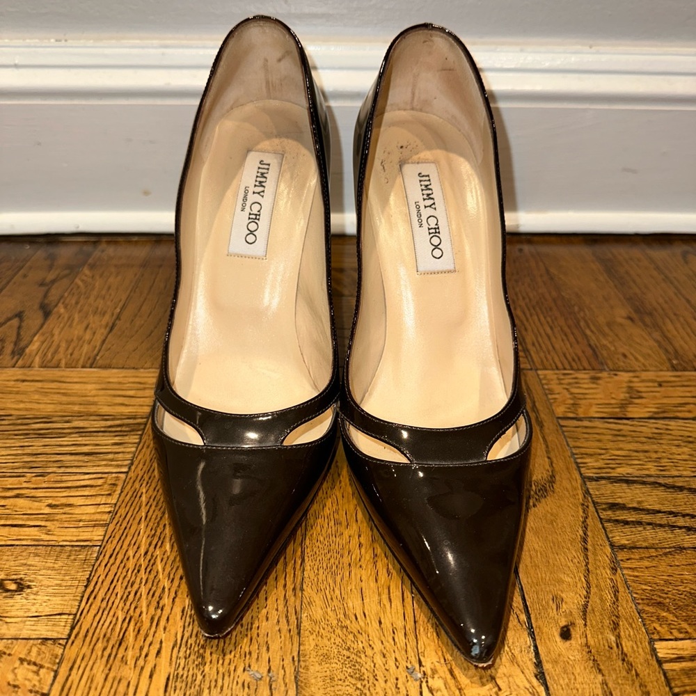 JIMMY CHOO BARELY WORN HEELS 38
